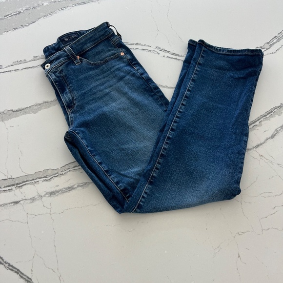 AG Sandra Low-Rise Straight Jean Sz 31 - Picture 8 of 16